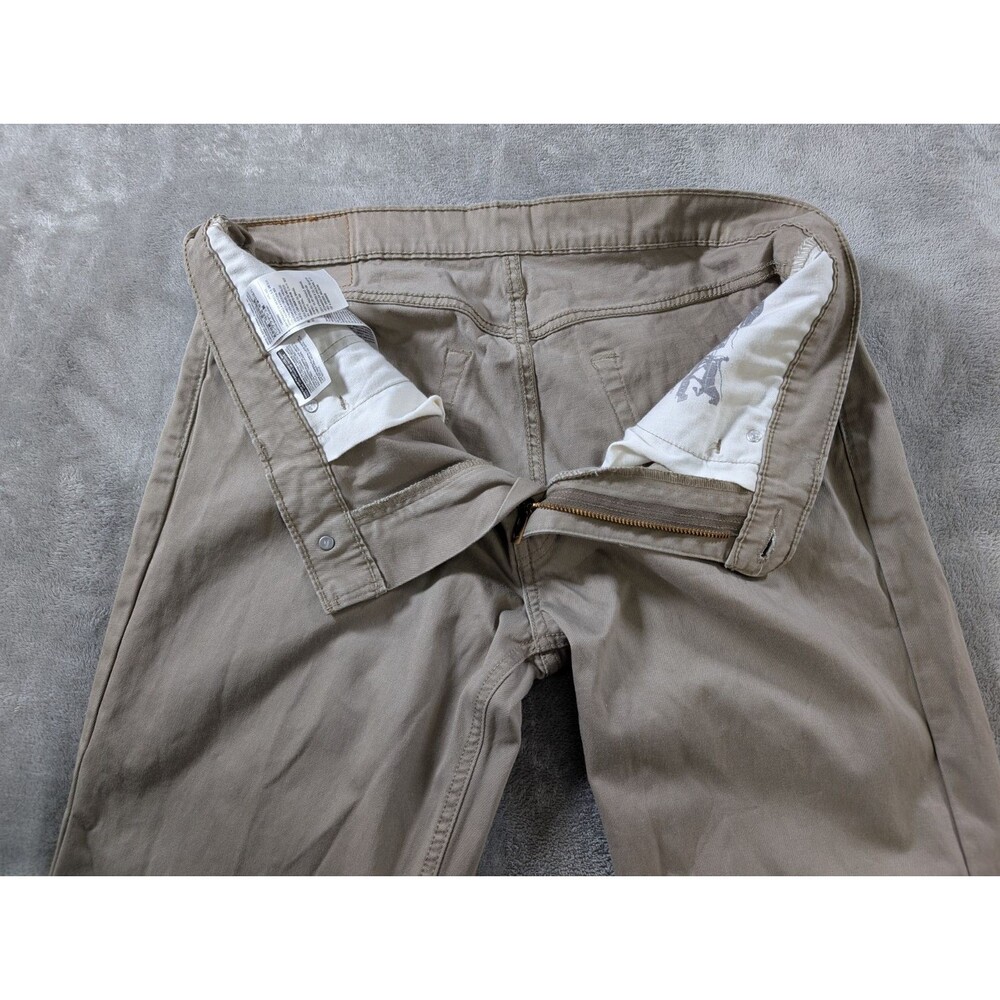 Levi's 541 Jeans Mens 34X30 Tan Athletic Taper Pants Casual Minimalist Stretch - Picture 4 of 12
